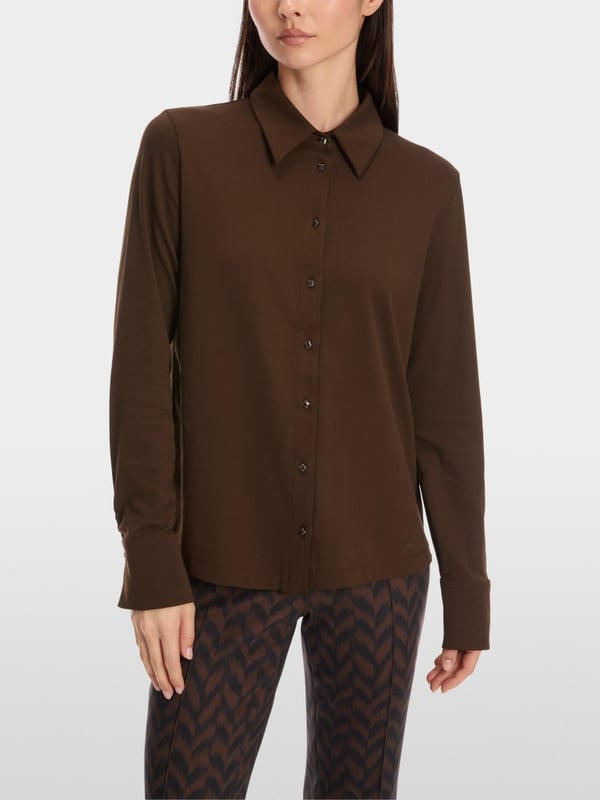 Marc Cain Hemdbluse Mit überschnittener Schulter