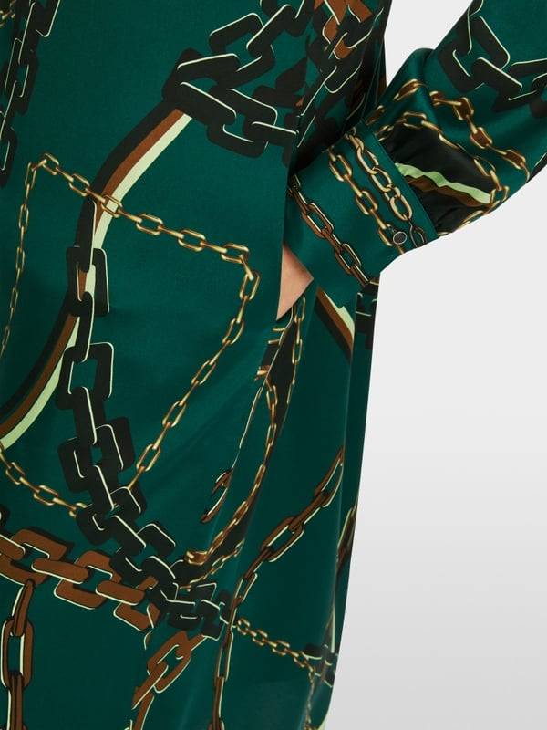 Marc Cain Hemdblusenkleid Aus Seid