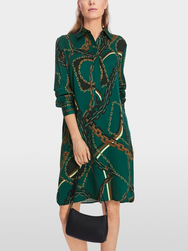 Marc Cain Hemdblusenkleid Aus Seid