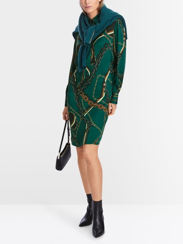 Marc Cain Hemdblusenkleid aus Seid