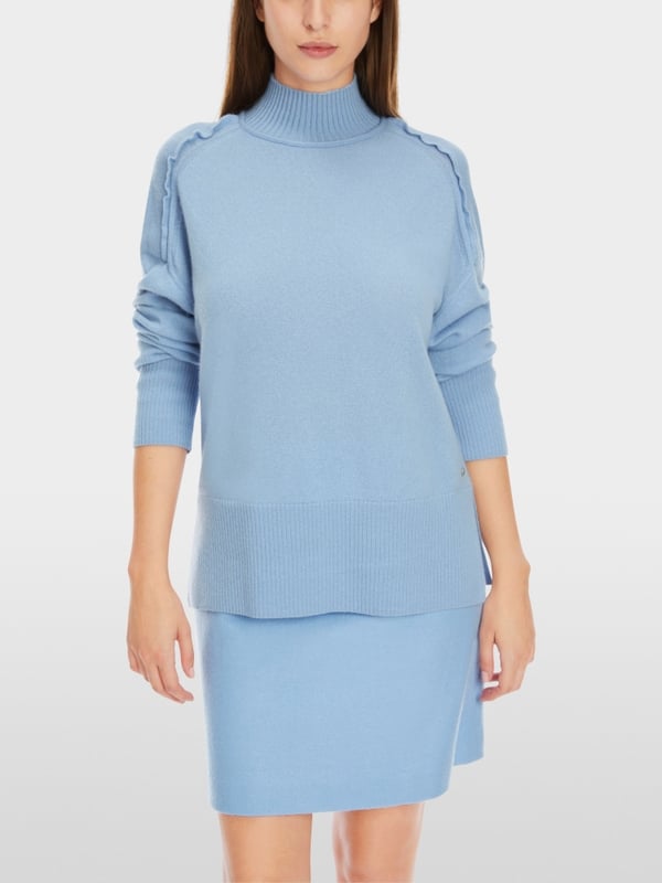 Marc Cain Hochwertiger Sweater Aus 100 % Kaschmir