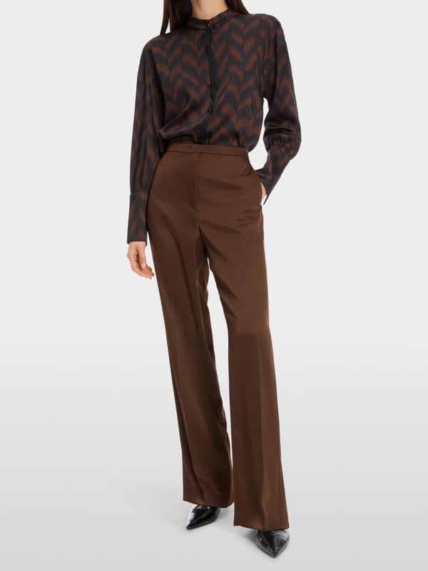 Marc Cain Hose Mit Hoher Taille - Modell WUKARI