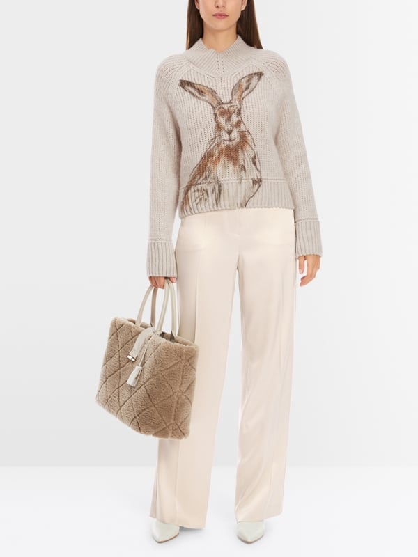 Marc Cain Hose mit hoher Taille - Modell WUKARI