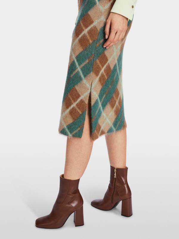 Marc Cain In Deutschland Gestrickter Karo-Rock