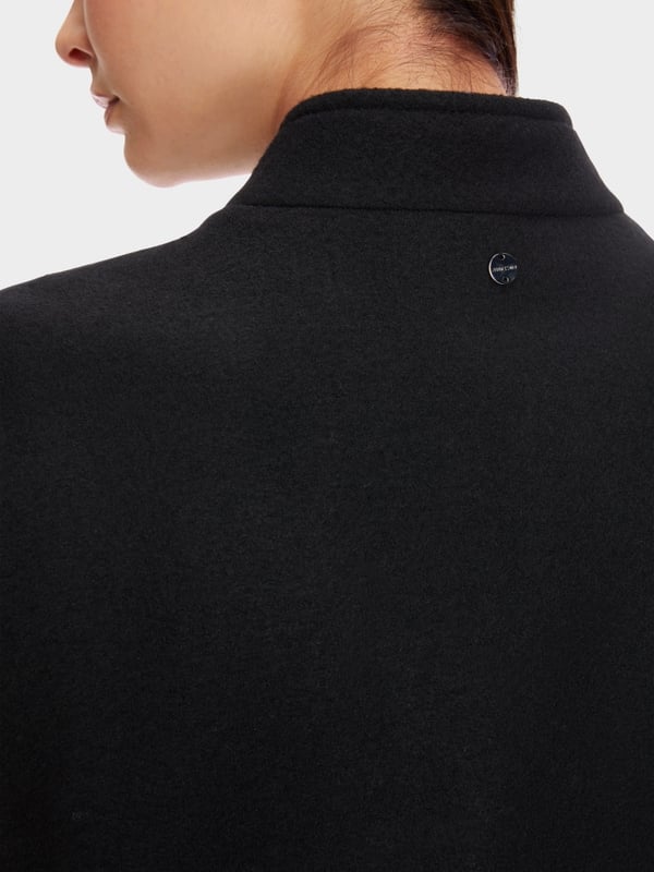 Marc Cain Jacke Aus 100 % Wolle Knitted In Germany