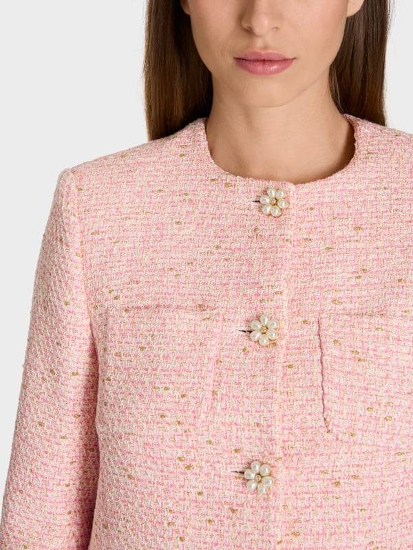 Marc Cain Jacke Mit Perlenknöpfen