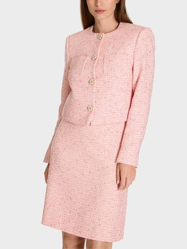 Marc Cain Jacke Mit Perlenknöpfen