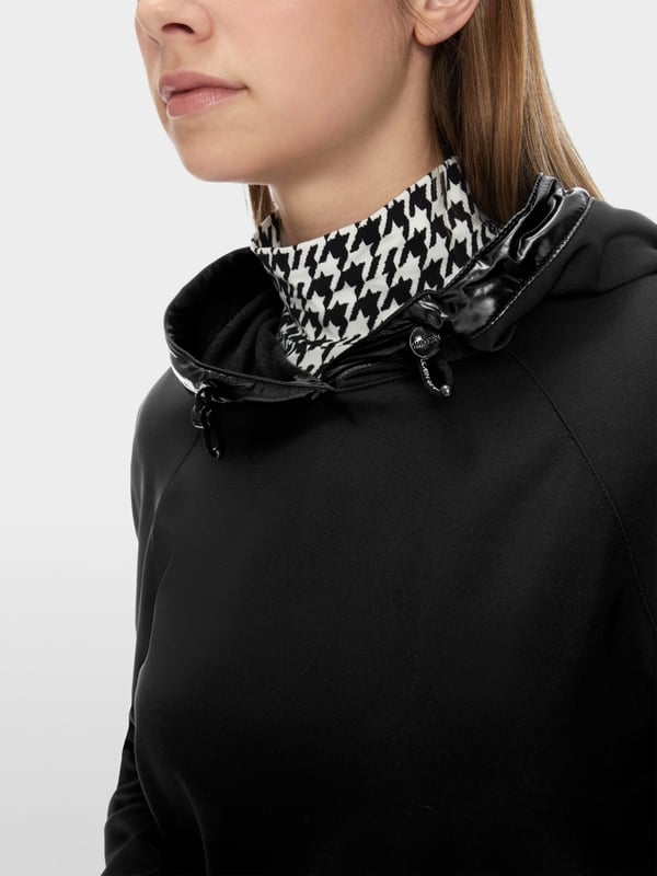 Marc Cain Kapuzen-Sweatshirt Mit Vario-Ärmeln