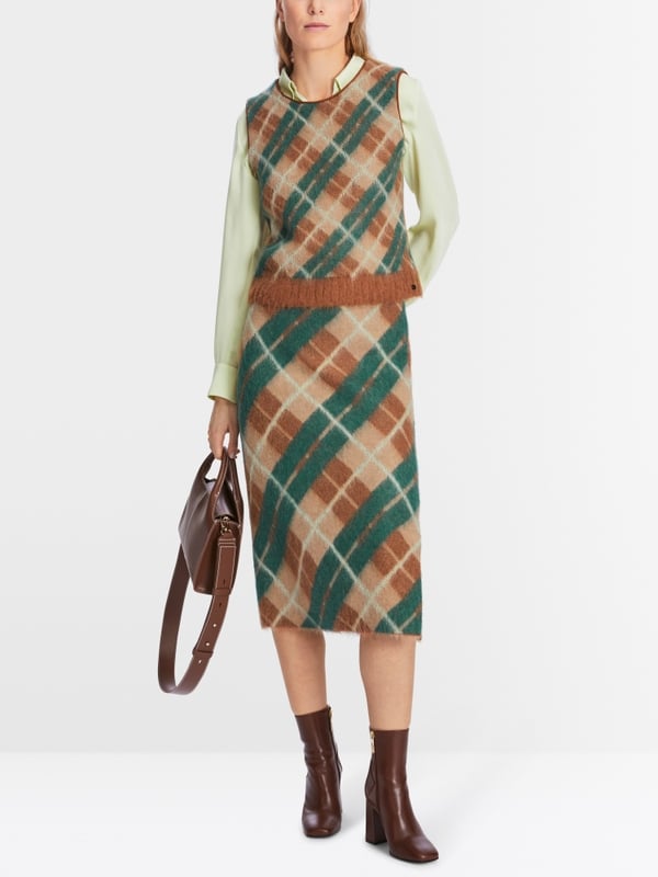 Marc Cain Karo-Top Knitted in Germany