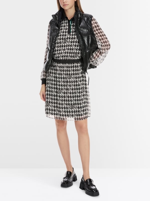 Marc Cain Kleid im Hahnentritt-Dessin