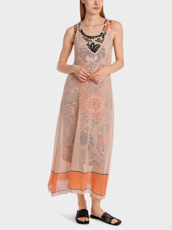 Marc Cain Kleid Im Lagenlook – Knitted In Germany