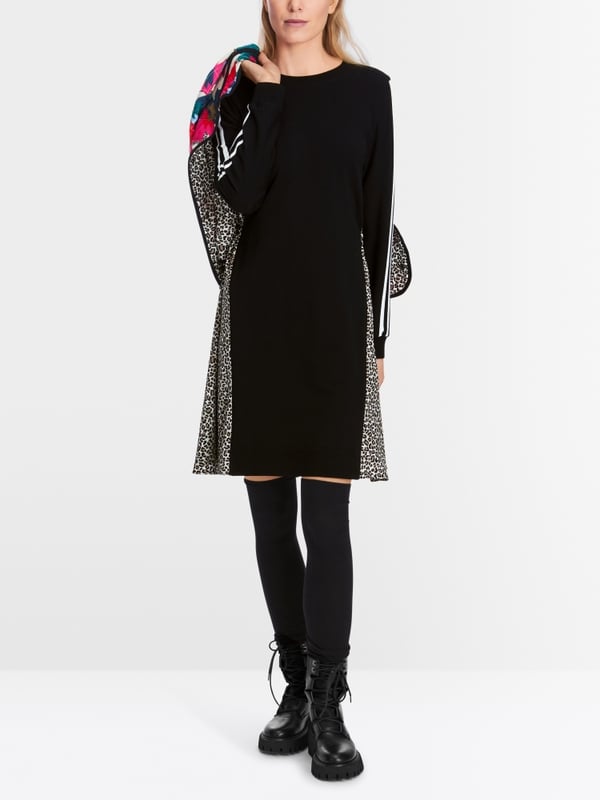 Marc Cain Kleid in Materialmix "Rethink Together"