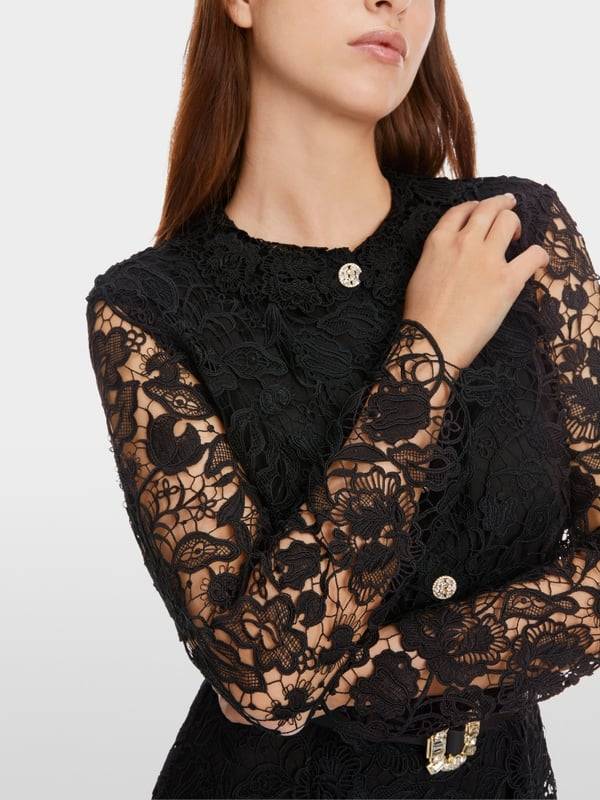 Marc Cain Kleid Mit Guipure-Spitze