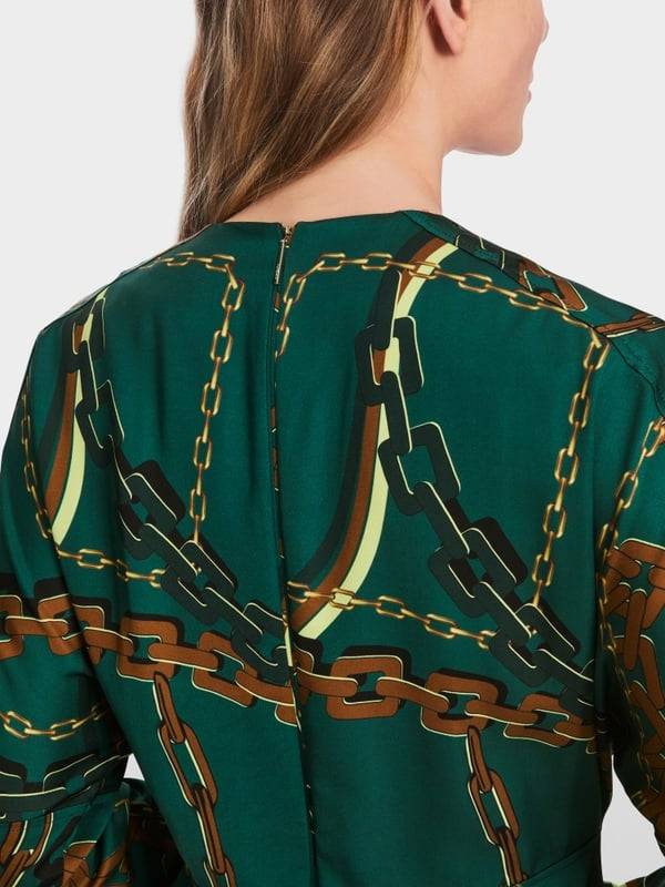 Marc Cain Kleid Mit Kettenprint