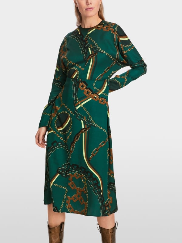 Marc Cain Kleid Mit Kettenprint