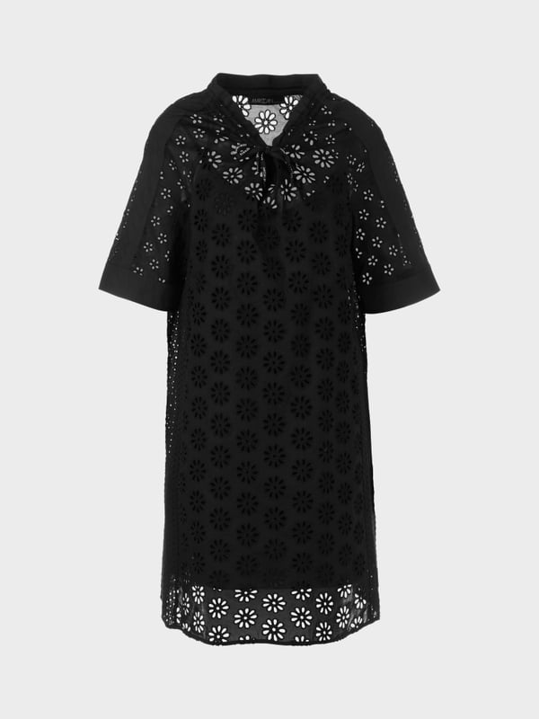 Marc Cain Kleid Mit Lochstickerei