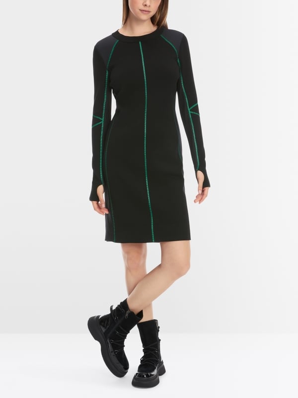 Marc Cain Kleid "Rethink Together" Mit Mesh