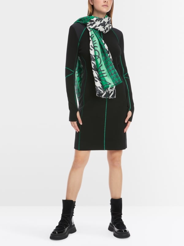 Marc Cain Kleid "Rethink Together" mit Mesh