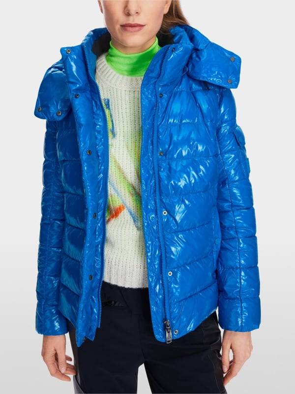 Marc Cain Körpernahe Outdoor-Jacke Mit Kapuze