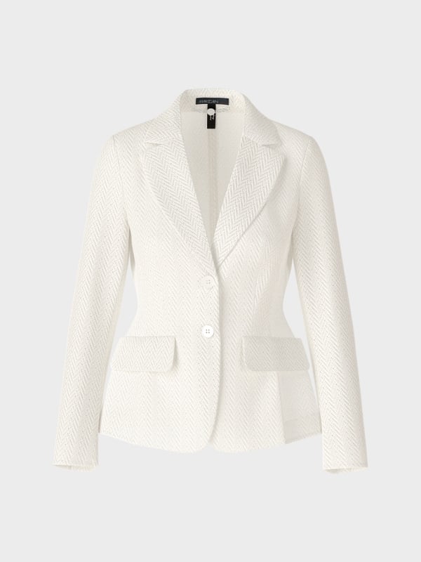 Marc Cain Körpernaher Blazer Aus Strick