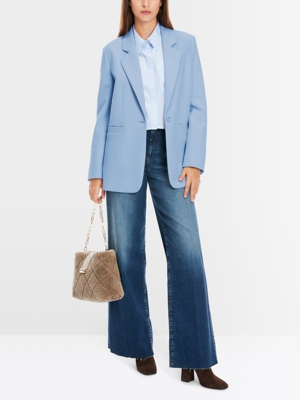 Marc Cain Körpernaher Blazer in Uni