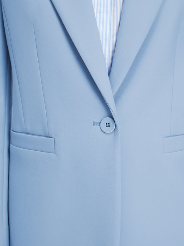 Marc Cain Körpernaher Blazer In Uni