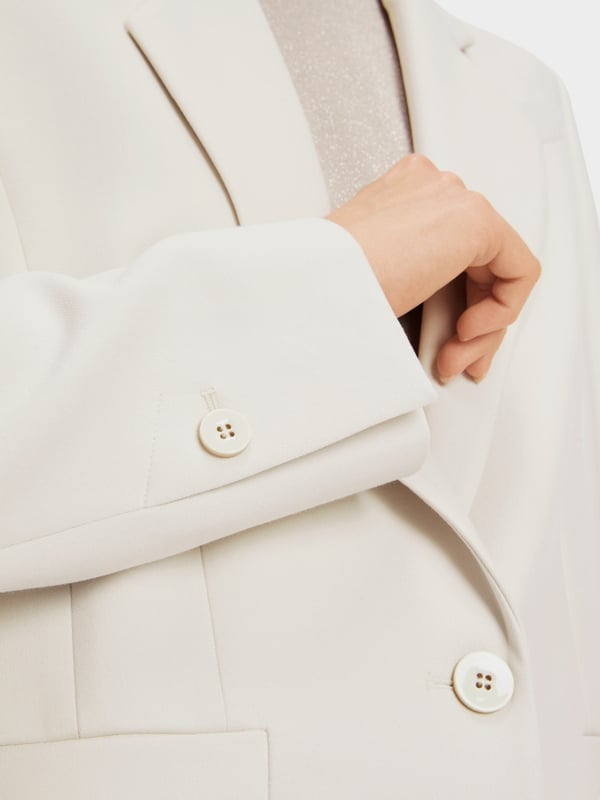 Marc Cain Körpernaher Blazer In Uni