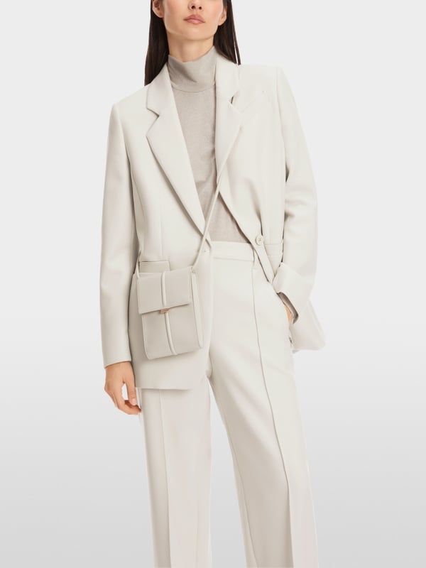 Marc Cain Körpernaher Blazer In Uni