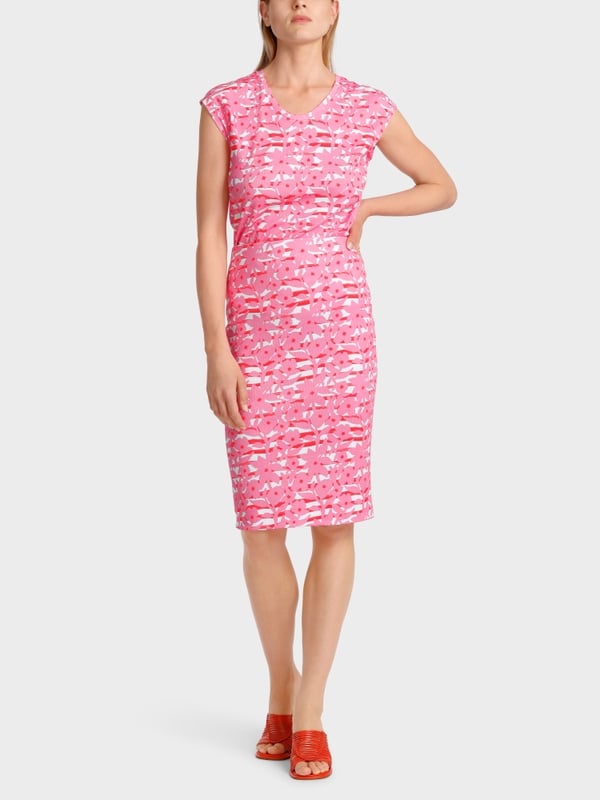 Marc Cain Körpernaher Rock Mit Overprint