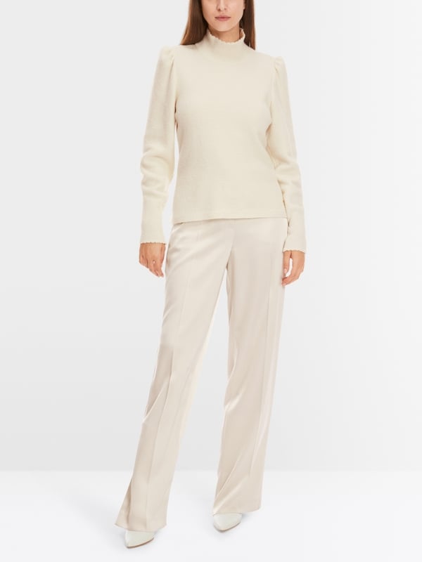 Marc Cain Körpernaher Sweater Knitted In Germany