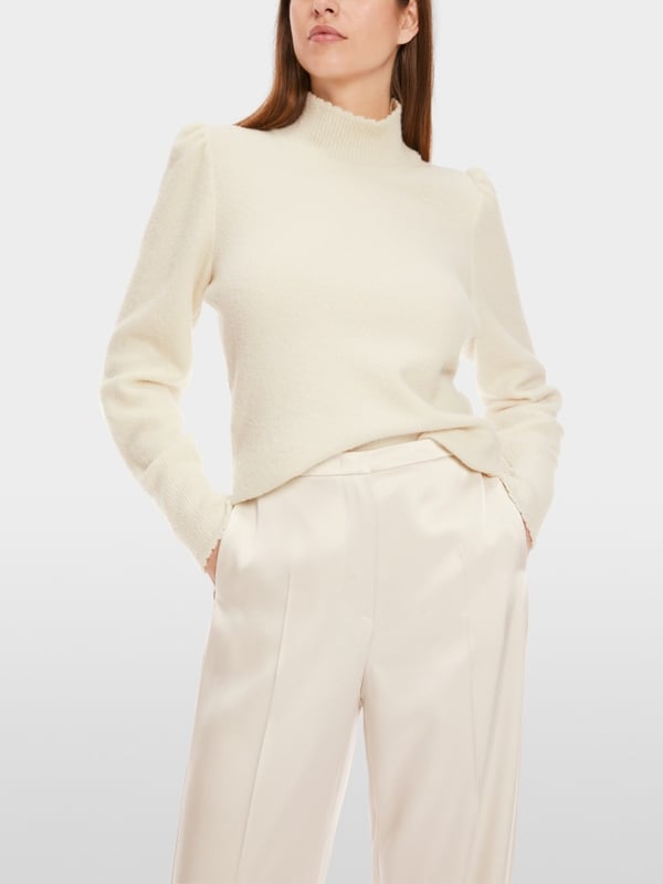 Marc Cain Körpernaher Sweater Knitted In Germany