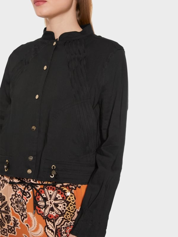 Marc Cain Kurze Jacke Mit Tailoring-Details