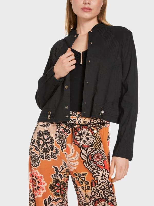 Marc Cain Kurze Jacke Mit Tailoring-Details
