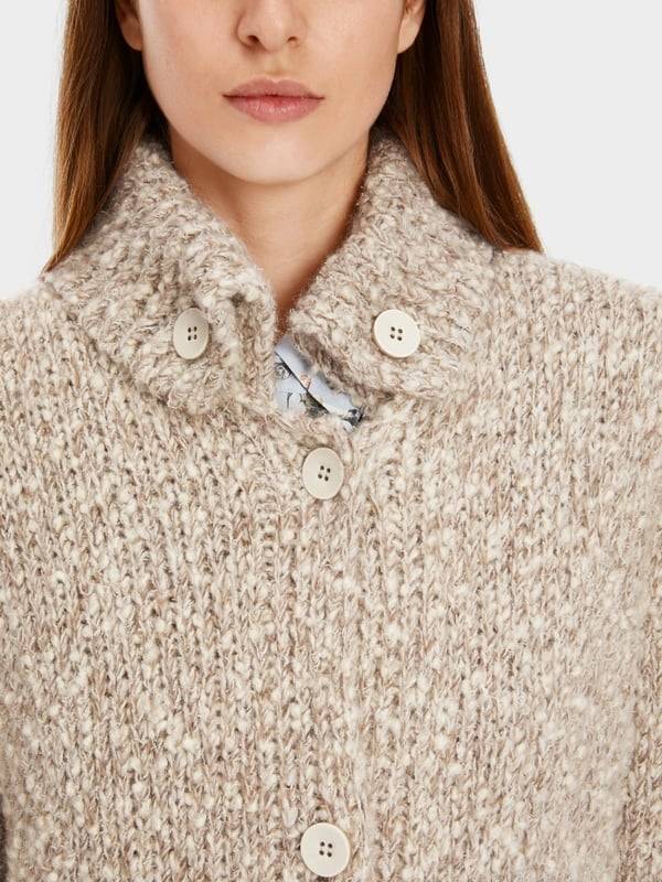 Marc Cain Kurzer Mantel Knitted In Germany