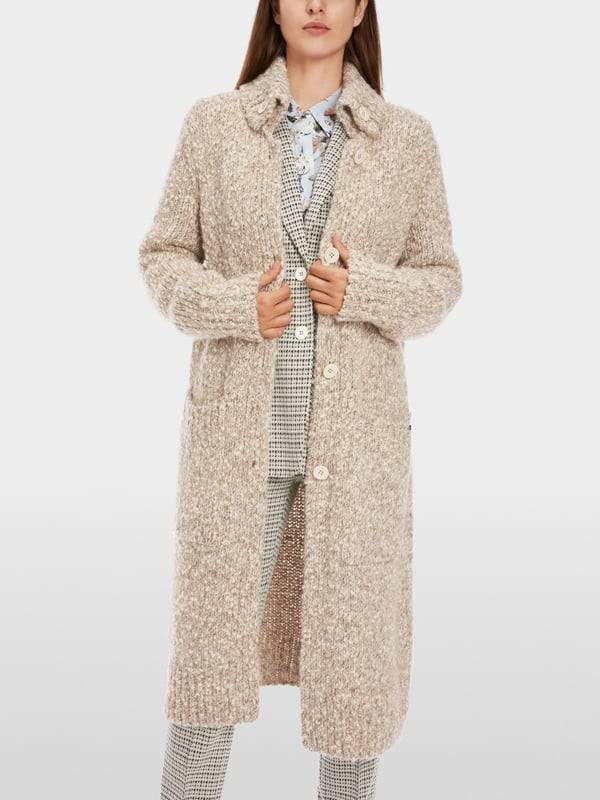 Marc Cain Kurzer Mantel Knitted In Germany