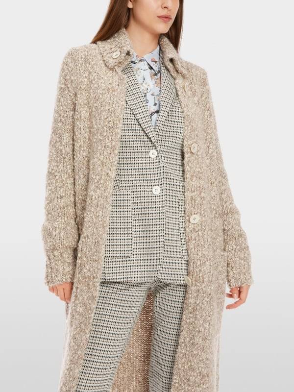 Marc Cain Kurzer Mantel Knitted In Germany