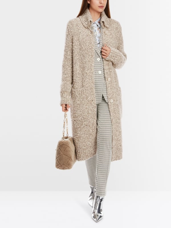 Marc Cain Kurzer Mantel Knitted in Germany