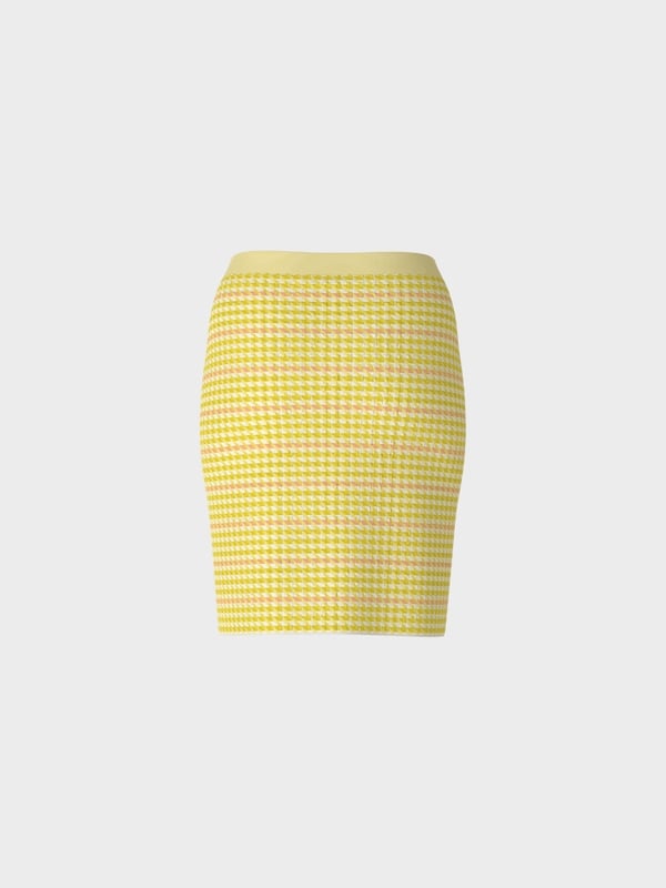 Marc Cain Kurzer Rock Knitted In Germany