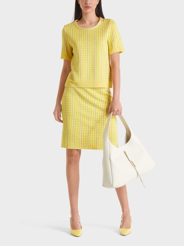 Marc Cain Kurzer Rock Knitted In Germany