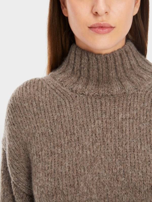 Marc Cain Kurzer Sweater Knitted In Germany