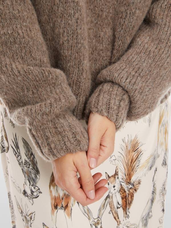 Marc Cain Kurzer Sweater Knitted In Germany