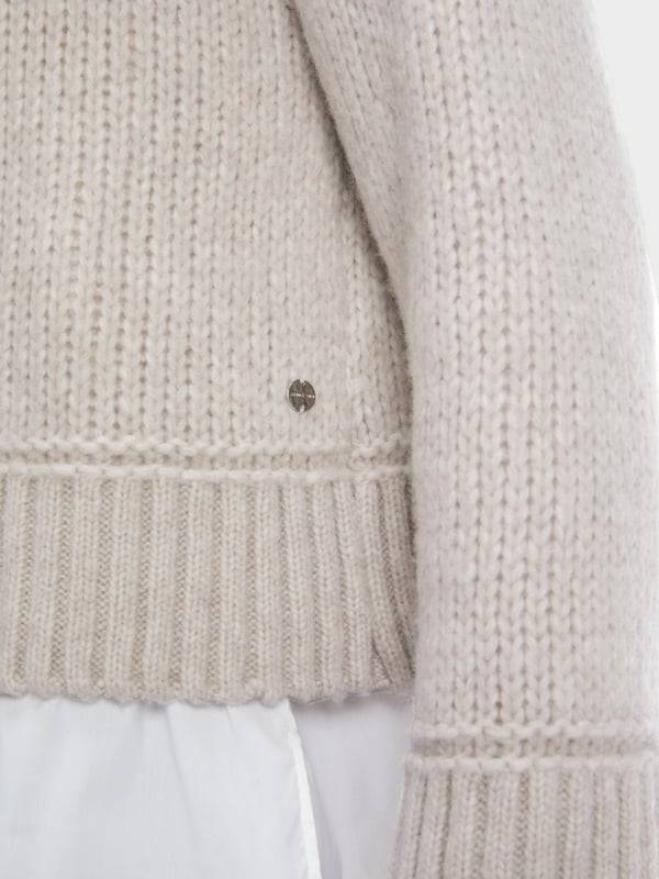 Marc Cain Kurzer Sweater Knitted In Germany