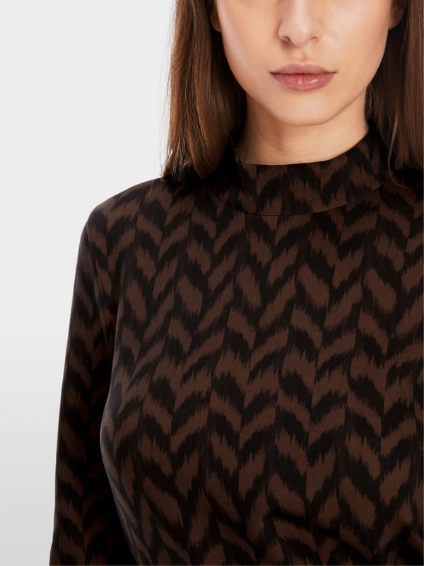 Marc Cain Kurzes Kleid Mit Drapierung