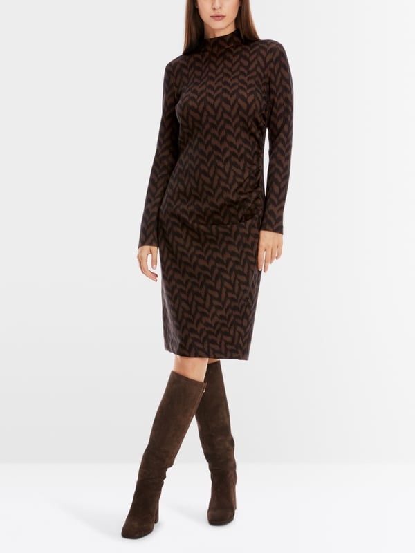 Marc Cain Kurzes Kleid mit Drapierung