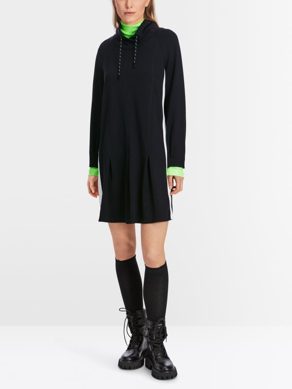 Marc Cain Kurzes Kleid mit Kellerfalten