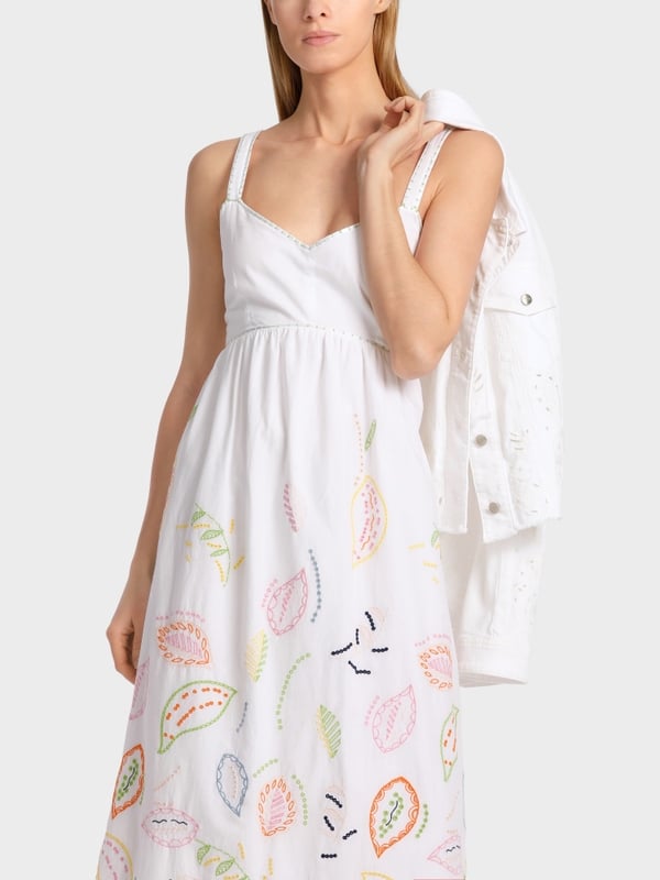 Marc Cain Langes Kleid Mit Bustier