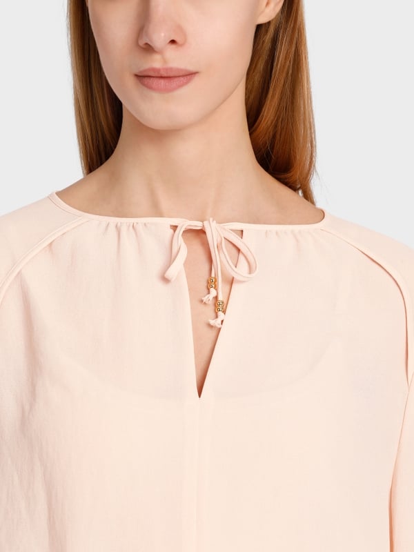 Marc Cain Leichte Bluse Aus Recyceltem Polyester