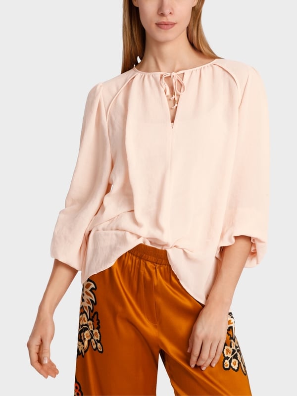 Marc Cain Leichte Bluse Aus Recyceltem Polyester