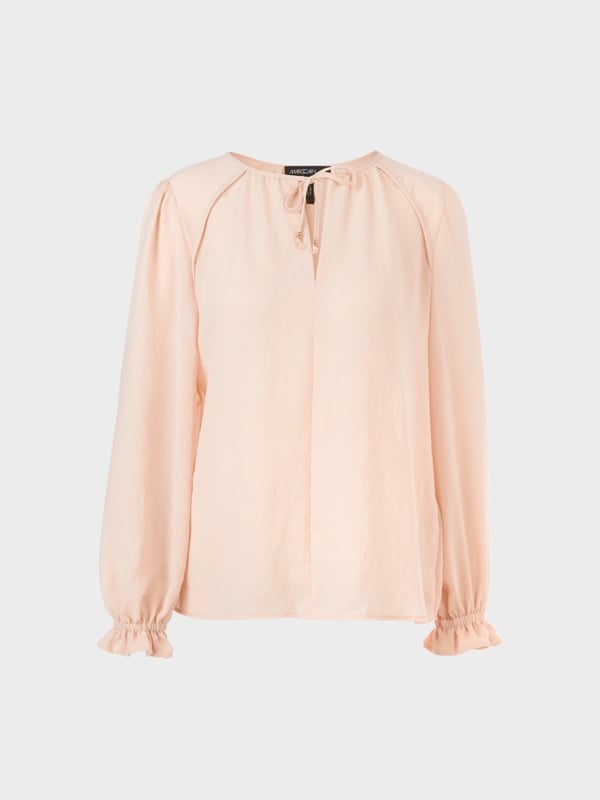 Marc Cain Leichte Bluse Aus Recyceltem Polyester