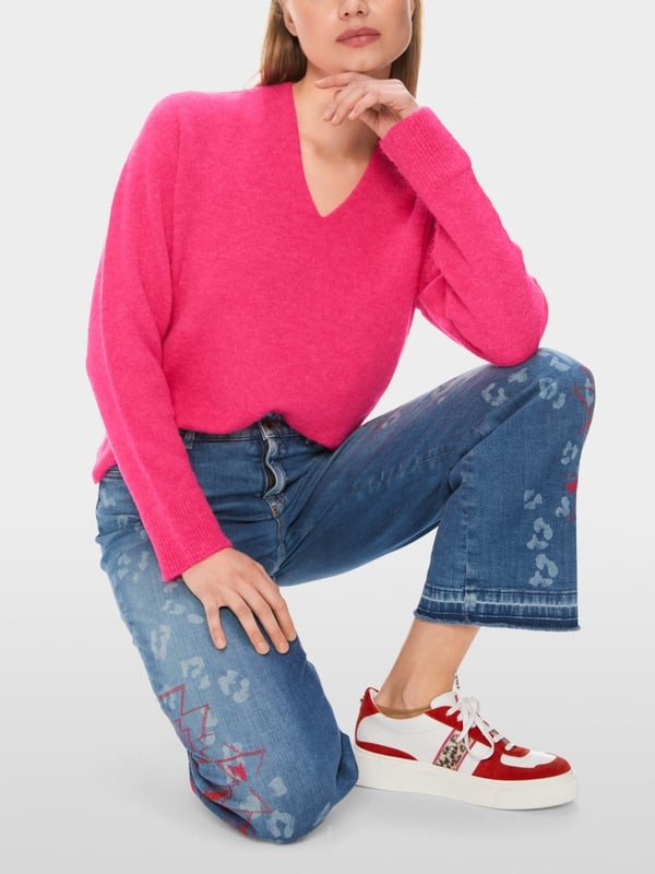 Marc Cain Leichter Sweater 100% Made In Germany